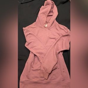 Lightly used forever 21 mauve hoodie